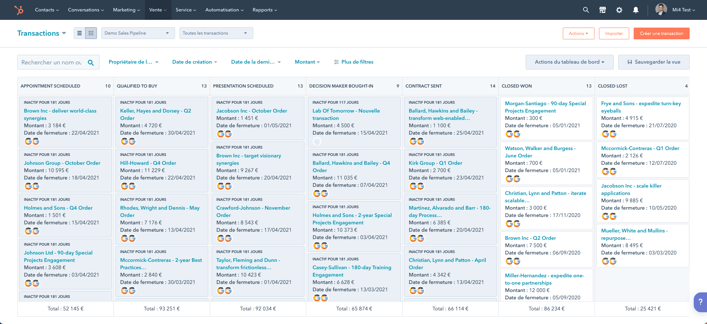 HubSpot-transactions