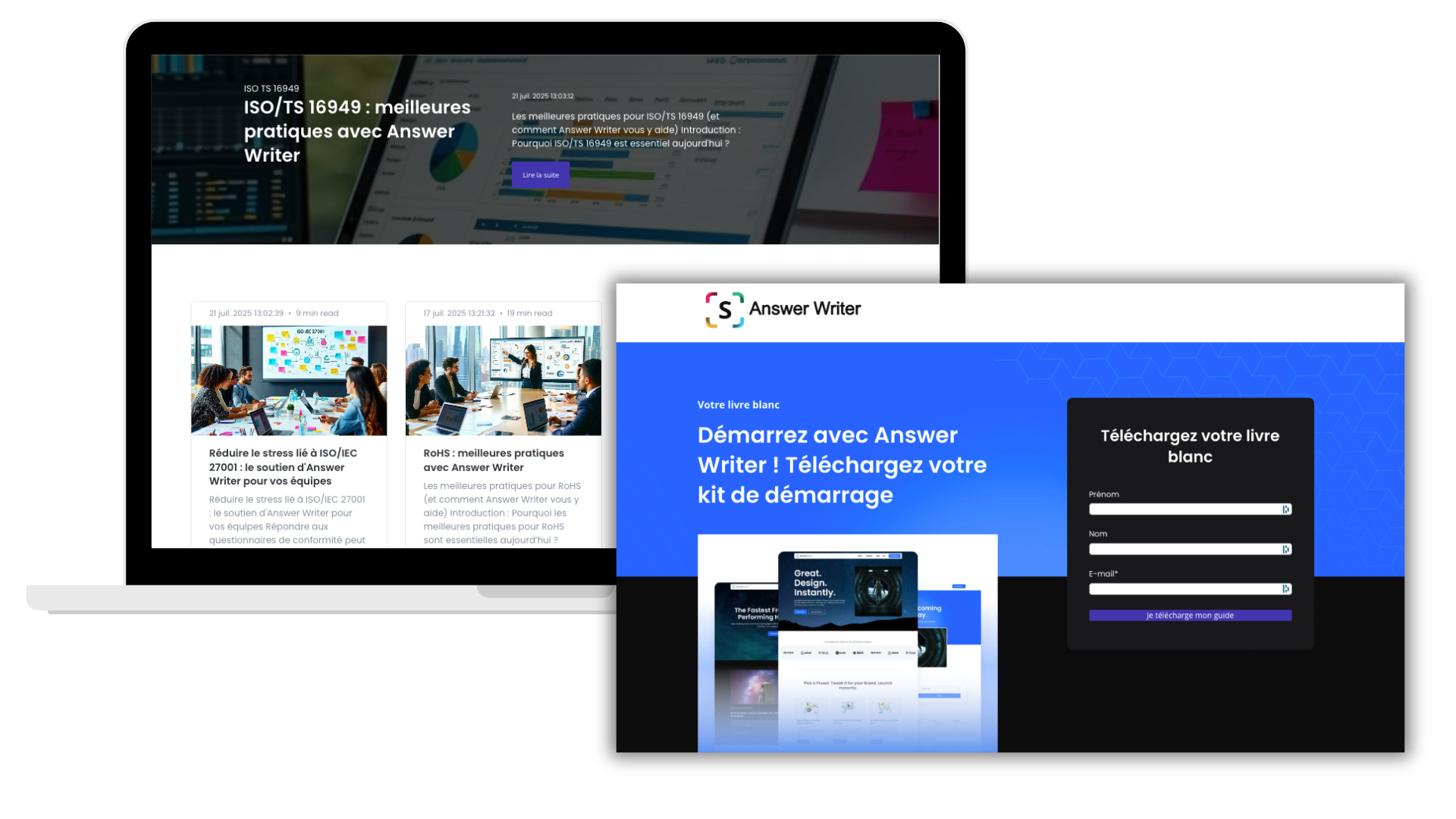 mockup cas client smart 2